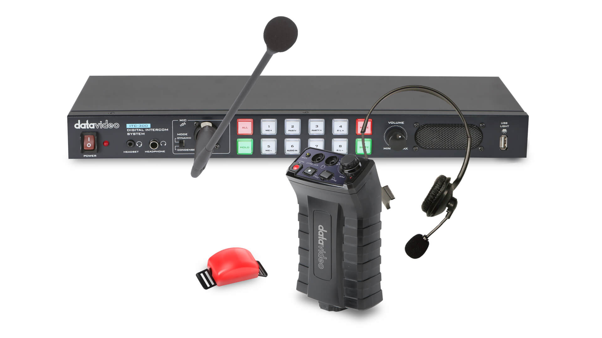 ITC 300 Digital Intercom System Datavideo Datavideo Professional 
