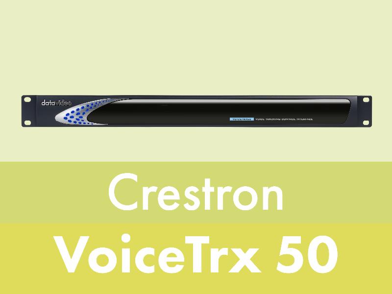 Datavideo VoiceTRX 50 Crestron Control Module